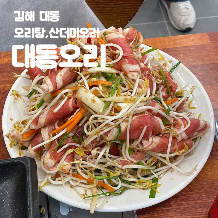  김해 대동 맛집 대동오리:오리탕,산더미오리 가족 외식 후기