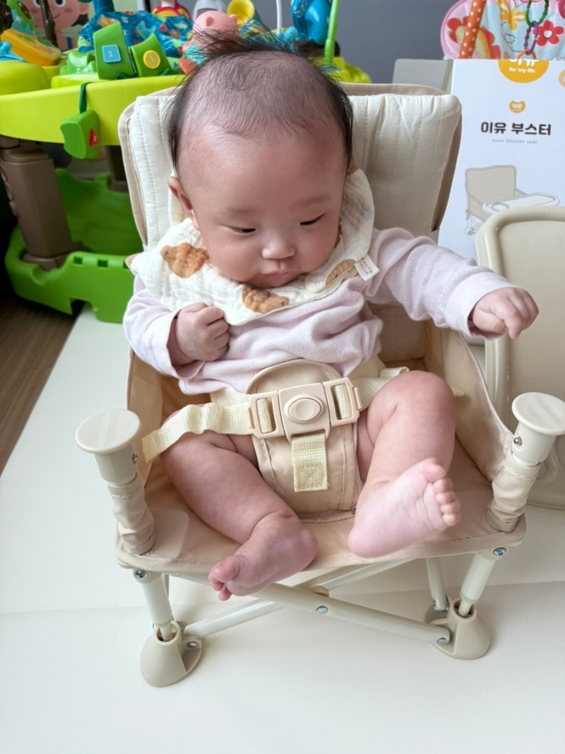 아기의자 이유부스터 소형 신생아 휴대용 부스터의자 추천 내돈내산