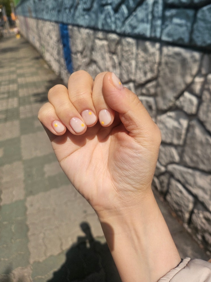  수성구네일 지산동네일 메이미뷰티 원톤 25,000원 네일후기