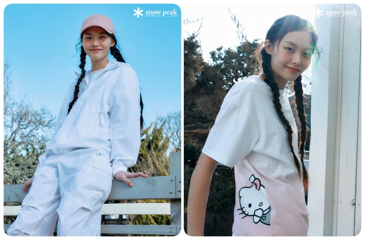  스노우피크 어패럴(SNOWPEAK)과 헬로키티(Hello Kitty)의 만남!