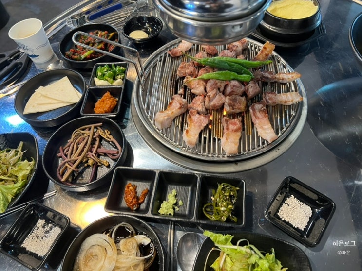  대구 장기동 고기집 쫄깃한 오겹살맛집 마연탄