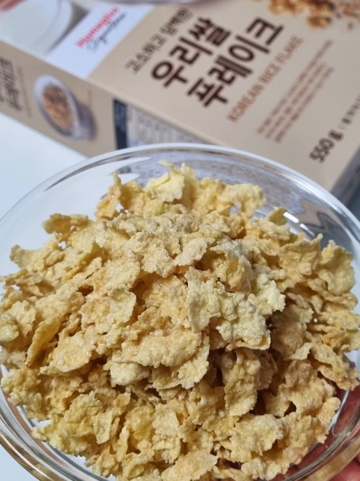 가성비 좋은 홈플러스 시리얼 우리쌀 푸레이크 글루텐프리
