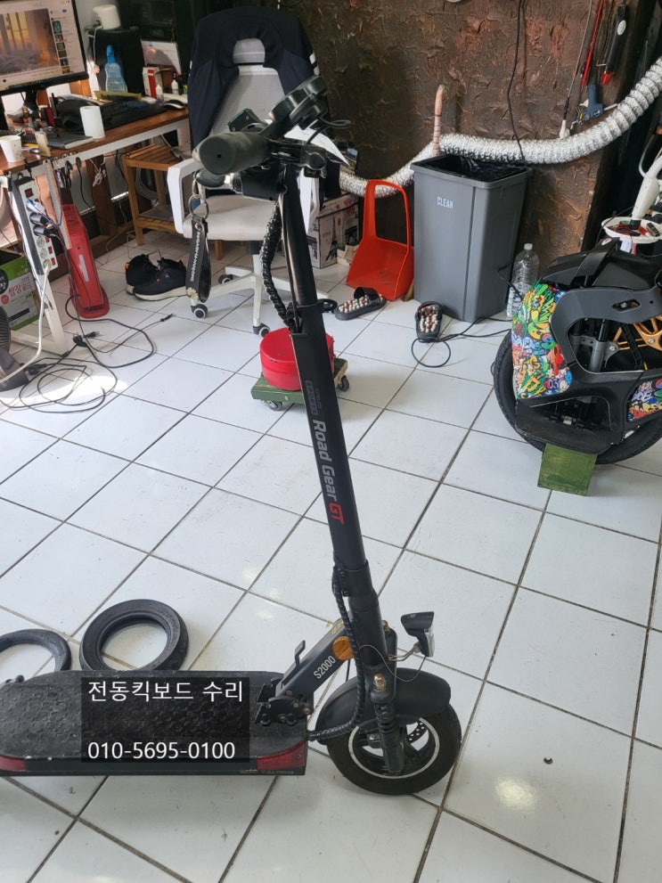  아이나비 로드기어 GT S2000 전동킥보드 수리 & 리밋 해제 후기 - 전주,군산,김제