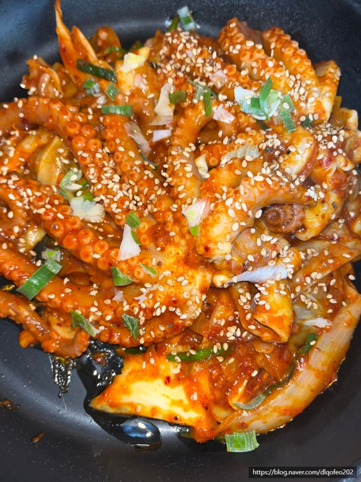  역촌 서오릉 맛집 뻘건낙지 은평 본점 매콤한 산낙지볶음