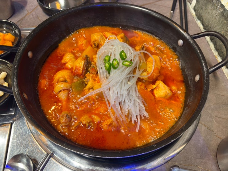  한티역맛집 보글지글 부대찌개&닭볶음탕 동네 찐맛집 강력추천
