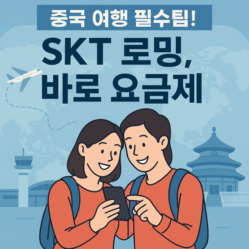 중국에서도 카카오톡 가능! SKT 로밍 방법