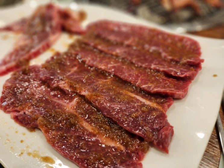  원주맛집 특별한 메뉴가 있는 장군본가 복숭아불고기