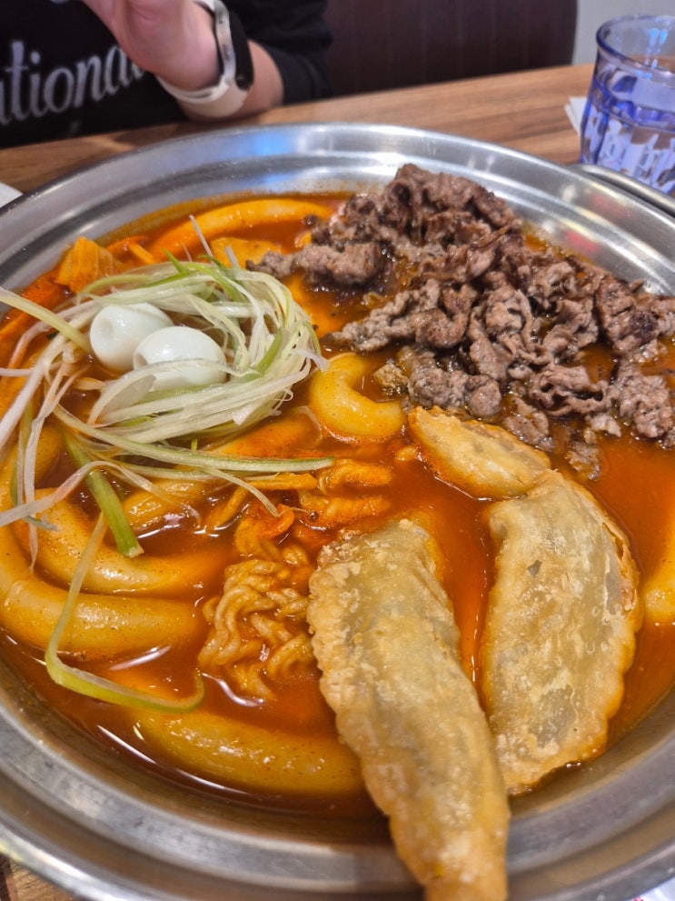  단구동 맛집 차돌떡볶이 청년다방