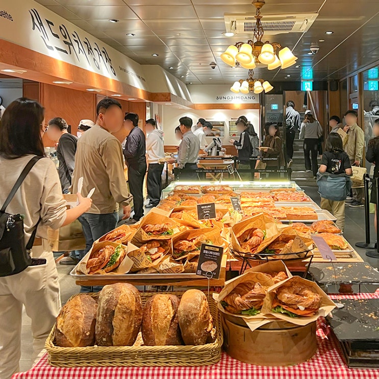  성심당 샌드위치정거장 추천메뉴 가격 평일 주말 후기