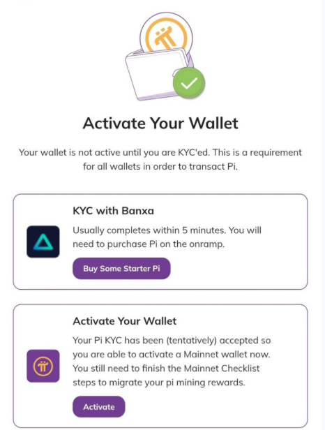  [속보] 파이코인 마이그레이션 전 Banxa 에서 파이코인 구매 후 지갑 보관 가능!!! KYC Banxa에서 신청,승인 가능!!!