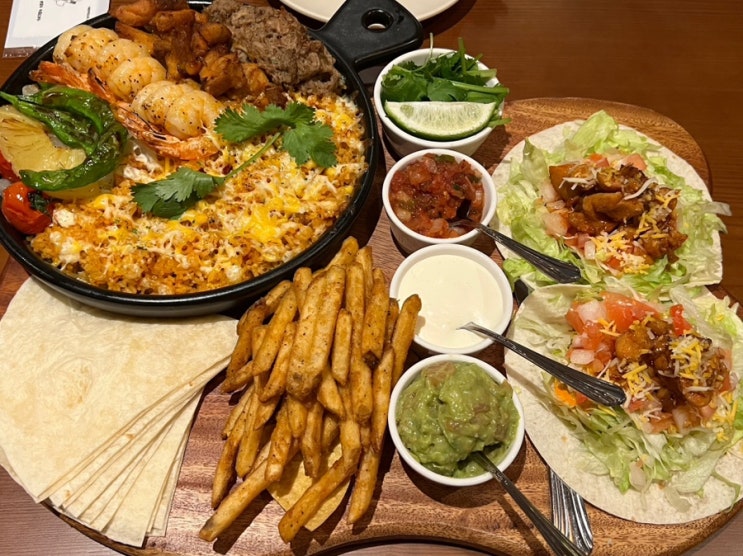 [평택] 소사벌 타코, 평택 타코맛집, 멕시코 요리, B세트 파히타 : 갓잇 평택소사벌점