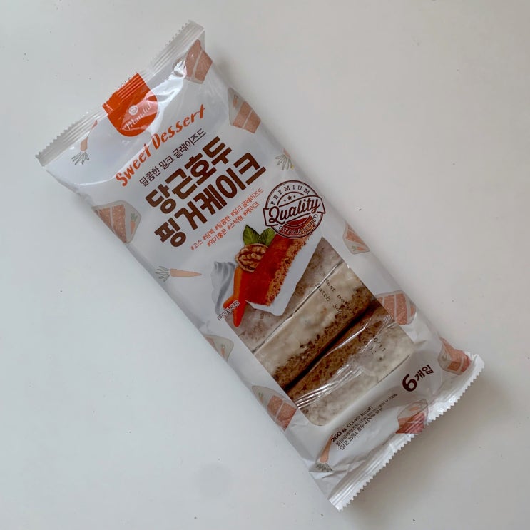  노브랜드 당근 호두 핑거 케이크 소개