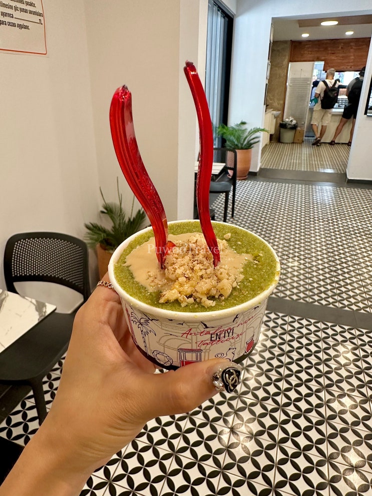  안탈리아 여행 튀르키예 디저트 맛집 Milklaç Işıklar(밀크락)