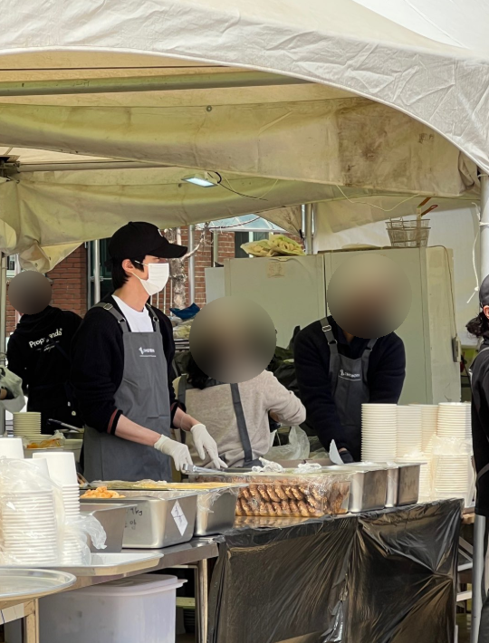 방탄소년단 진 누구? 백종원과 직접 안동산불 봉사활동