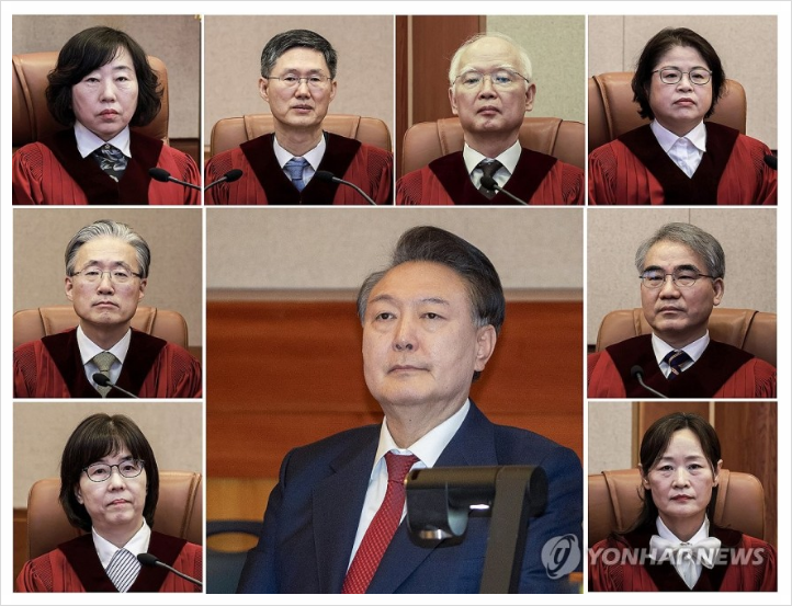 2025년 4월 4일 11시 22분, 尹대통령 <b>파면</b>. 윤석열대통령 <b>파면</b>... 