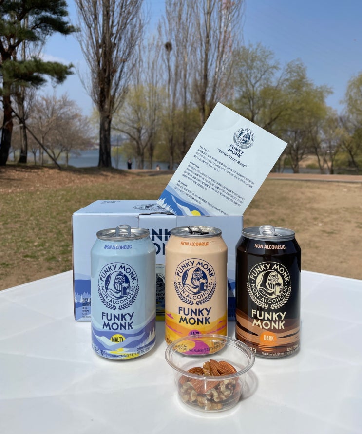  한강 러닝 후 논알콜맥주추천 수제맥주 펑키몽크 FUNKY MONK