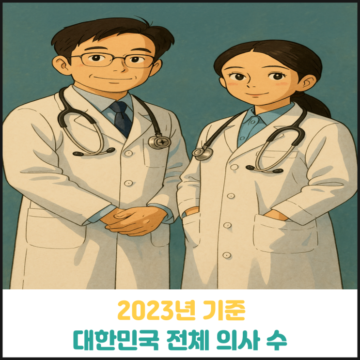 대한민국 전체 의사 수 대한민국 전체 의사 수
