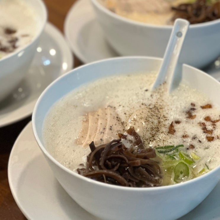  미쉐린 빕구르망 진한 닭육수가 매력적인 라멘 맛집 송리단길 오레노라멘송파 토리빠이탄라멘 리뷰.