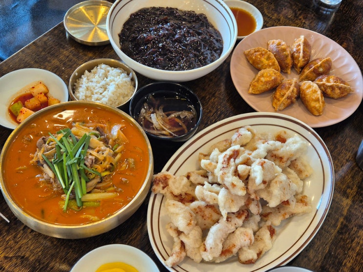  동탄 중식당 뽕사부 아이랑 가기 좋은 맛집