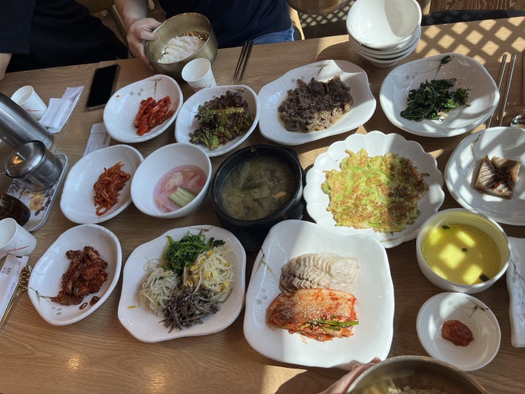  원성동 보리밥 맛집 벽오동 부모님 모시고 원성천 벚꽃 나들이 갔다가 들러보세요~ (내돈내먹 리뷰)