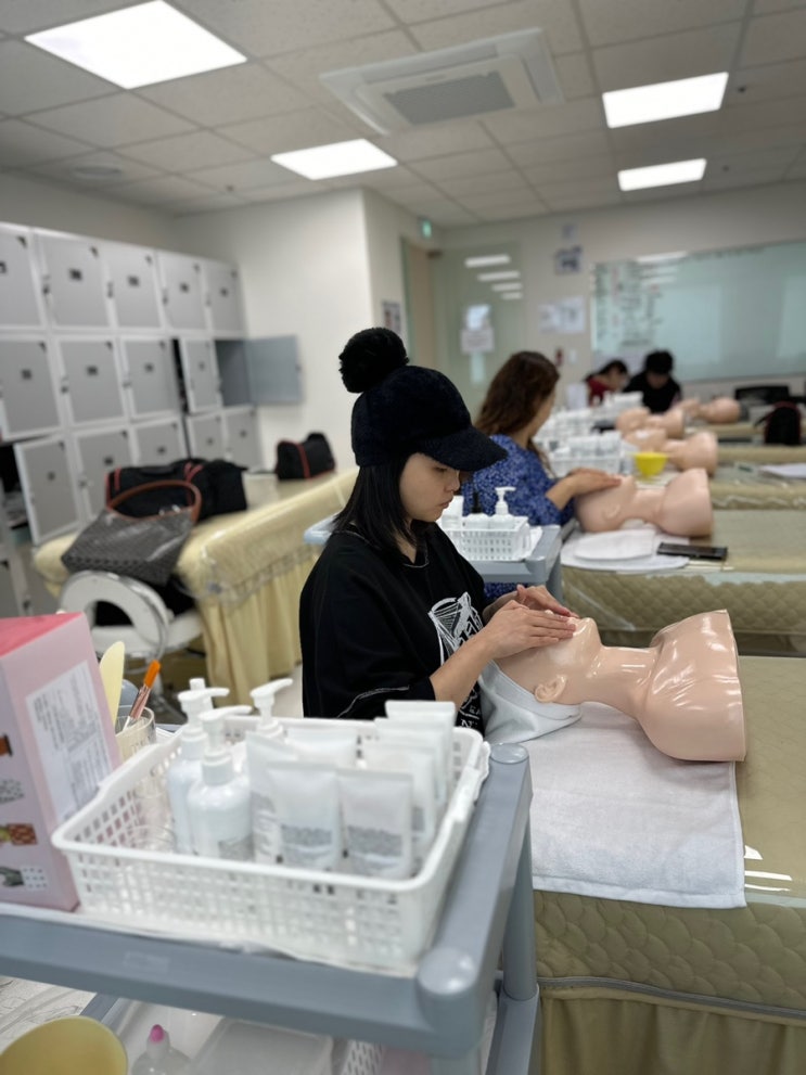  팔달구피부미용학원 자격증 취득 원패스 합격 후기!