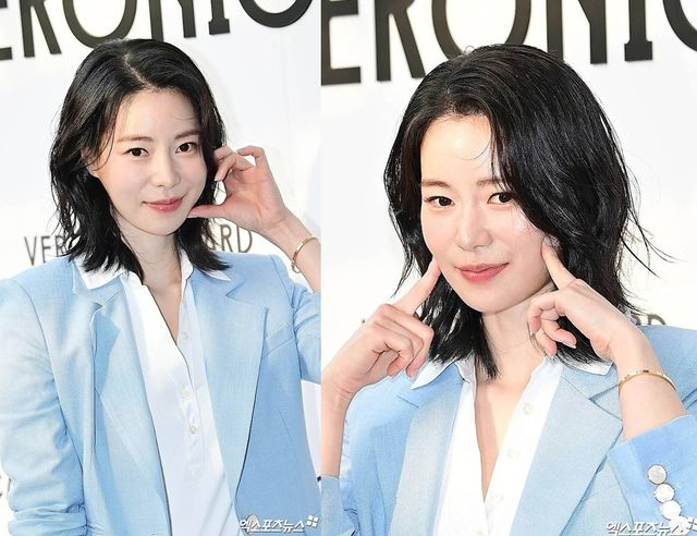 '이도현' 임지연, 하트 뿜뿜…슬랜더 몸매로 완성한 청량 수트핏