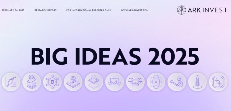  아크 인베스트: Big ideas 2025