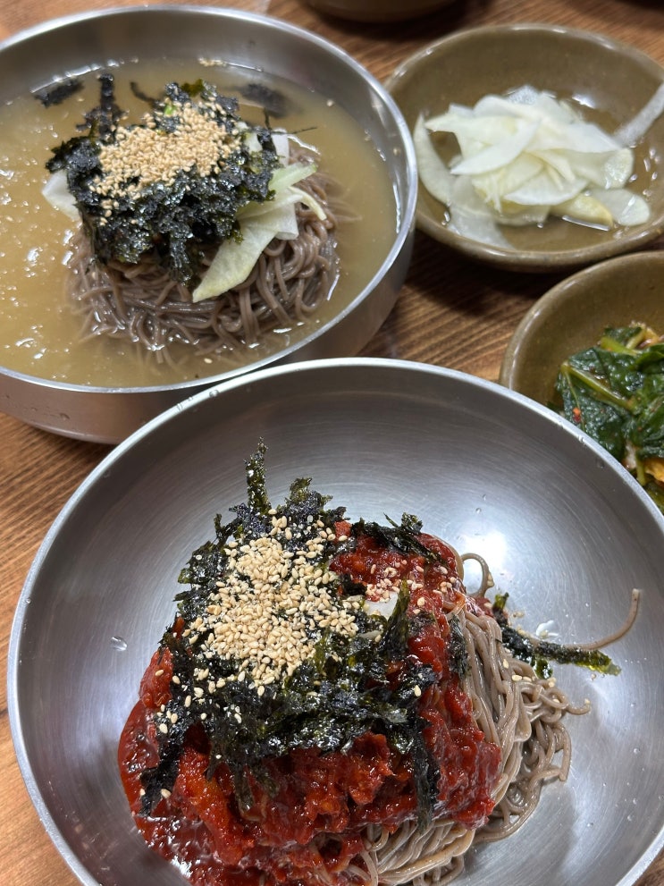  [ 용인 기흥 | 서천동 | 내돈내산 | 맛집 ] 강릉 해변 메밀 막국수 추천메뉴 및 솔직 후기