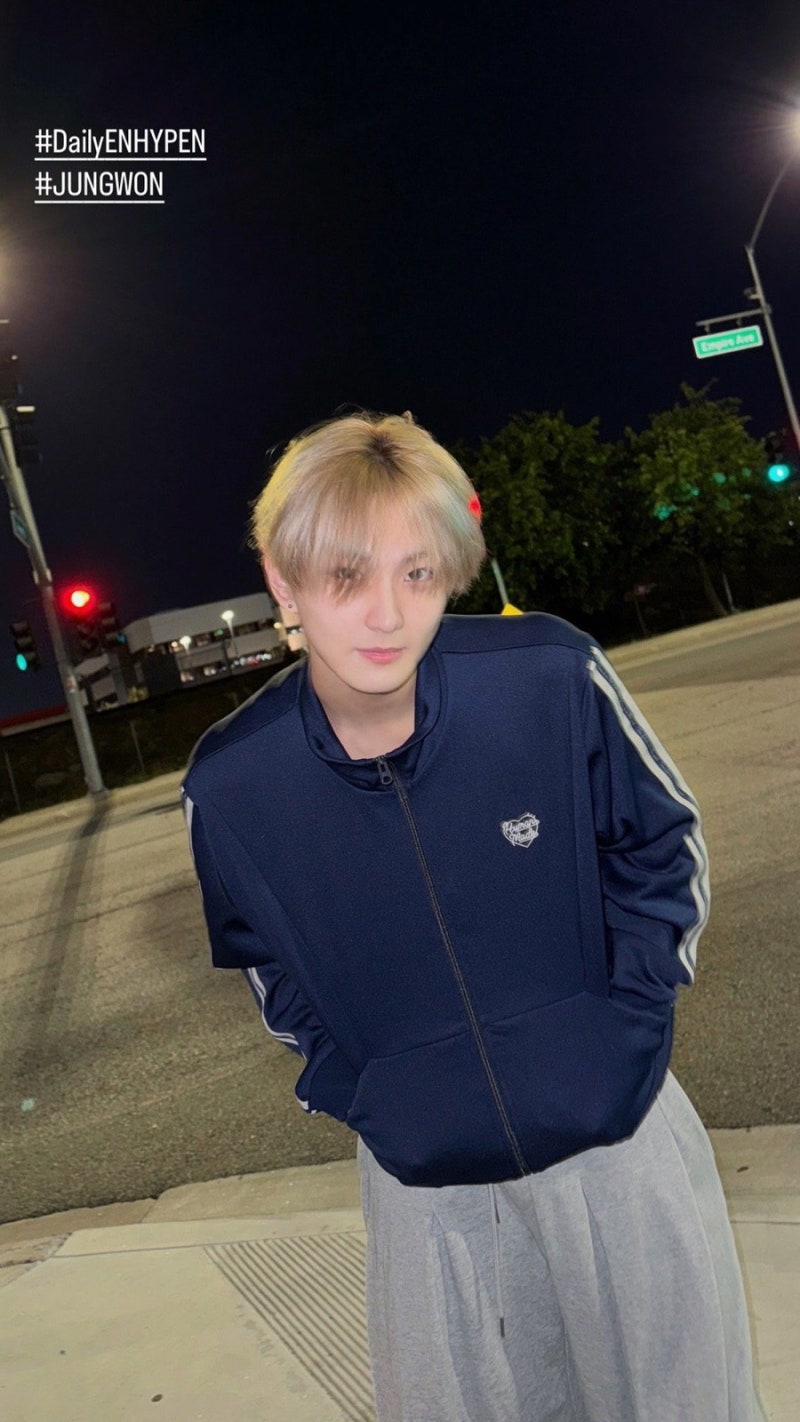 好美又可愛♡ ENHYPEN 禎元 250405 Instagram & Weverse