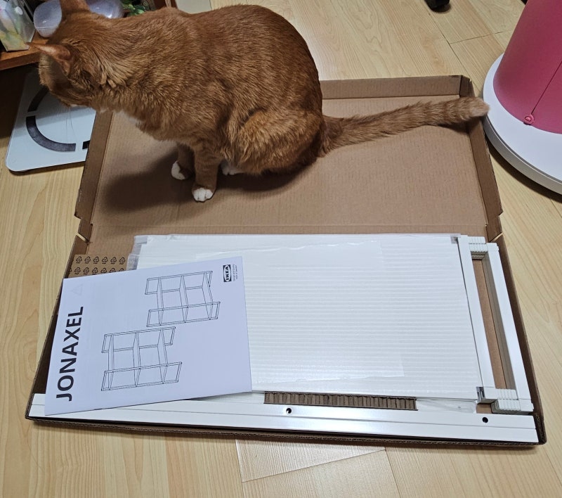 원룸에 딱 이케아 요낙셀 철제선반 조립기
