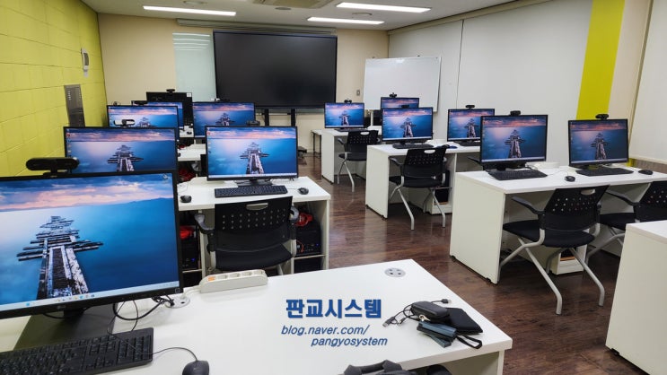  성남미디어센터 영상편집 컴퓨터 15대 윈도우10에서 윈도우11로 업그레이드 진행