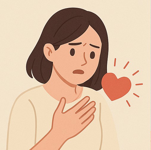  심장이 빨리뛸때 두근두근 증상 및 원인 병원