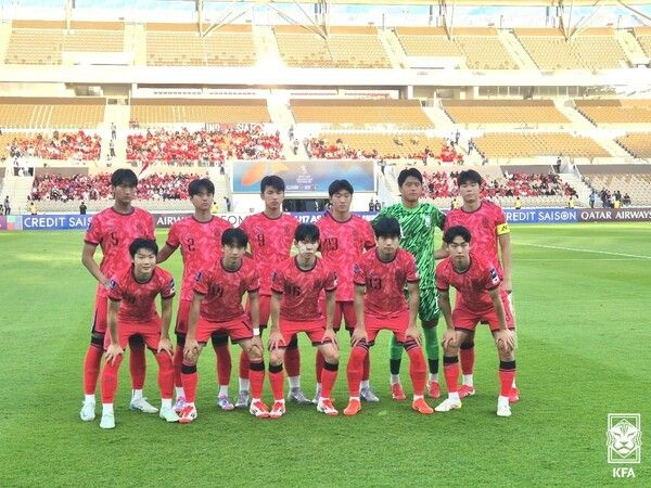  한국 U-17 축구, 아시안컵서 인도네시아에 0-1 충격패