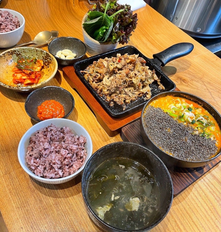  부산 요트경기장 맛집 목 해운대 불고기 가정식밥 + 전통주