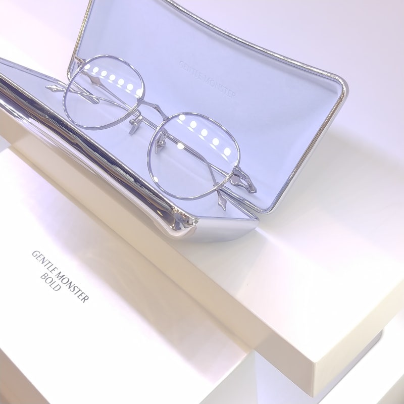 RIIZE Wonbin's Glasses: Gentle Monster EP (Epi) Silver Round Frames, Perfect for Blonde Hair