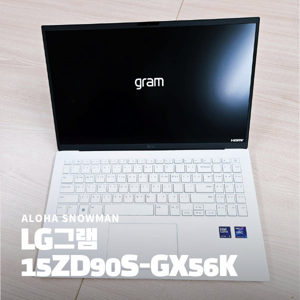 LG전자 2024 그램15 15ZD90S-GX56K 노트북