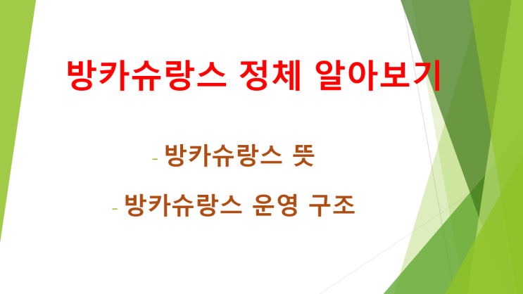  방카슈랑스 정체에 대해서 알아보고 왔습니다~(방카슈랑스 뜻, 방카슈랑스 운영 구조 등)