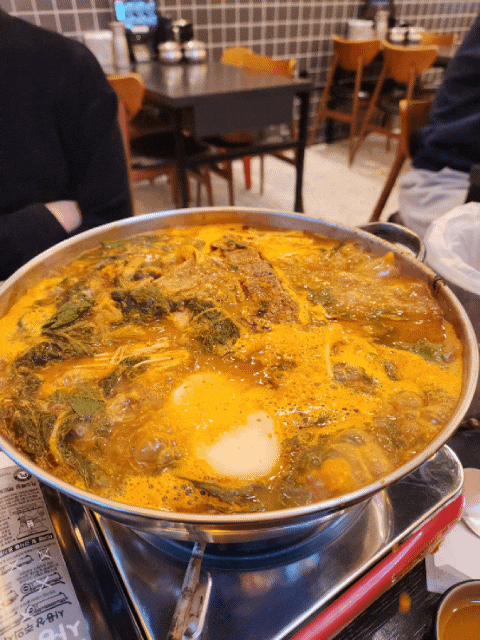  서현점심맛집 감자탕 전문 숯불뼈구이 핫뼈감자탕