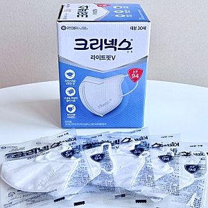 코스트코 크리넥스 라이트핏V 새부리형 보건용 마스크 가격 대형 KF94 미세먼지 차단 효과 후....