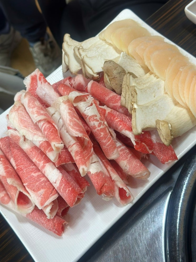  양양 낙산사 근처 차돌박이삼합 돼지막창 소막창 맛집 고기마을