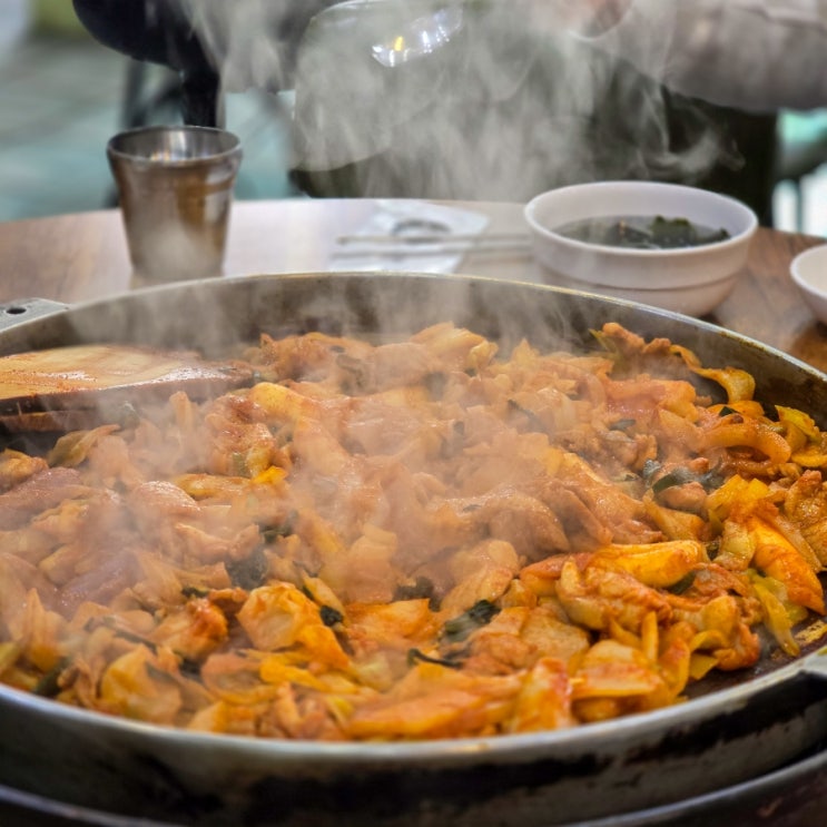  공도맛집 불타는 닭갈비 오래된 현지인맛집
