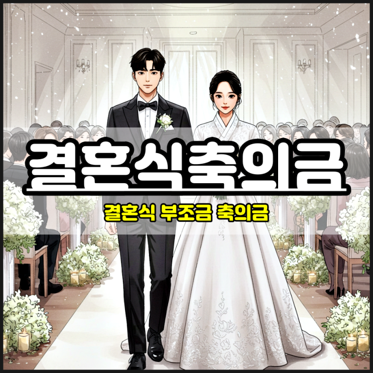  부조금 뜻 결혼식 축의금 친구 직장동료 지인 금액 얼마?