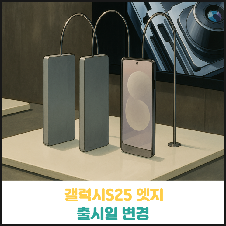 갤럭시S25 엣지 출시일 변경 갤럭시S25 엣지 출시일 변경