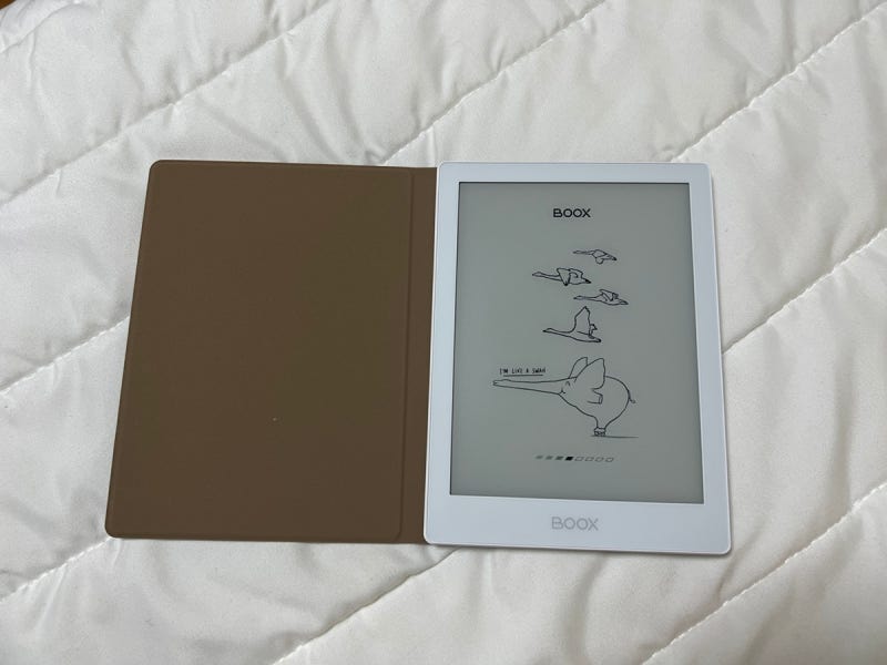 오닉스포크5S, E북리더기추천 : 여행다니며 2년 사용해본 결과