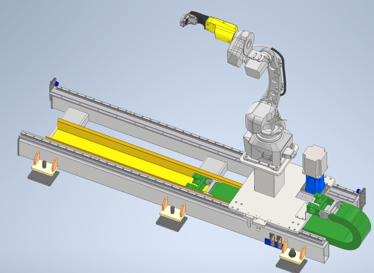  로봇 캐리지 제작 견적문의 FANUC M-20iD
