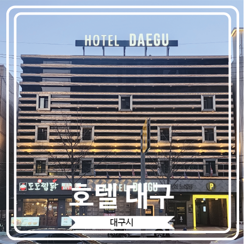 [호텔 대구] 이월드와 두류공원 근처에 있는 깨끗하고 아득한 호텔