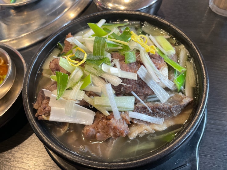  [일상 기록] - 푸짐한 고깃살과 진한 국물이 일품인 소고기 뭇국, 갈비탕 (feat. 옛맛 서울 불고기)
