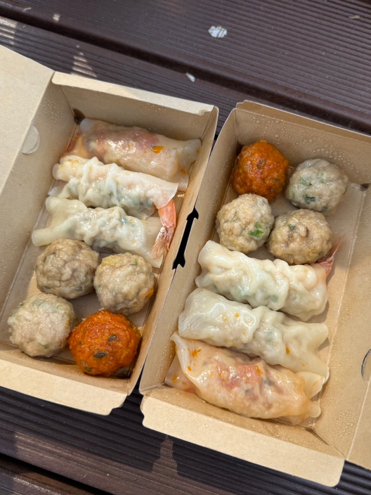  밀양 만두 맛집 굴림당 내돈내산 포장 후기