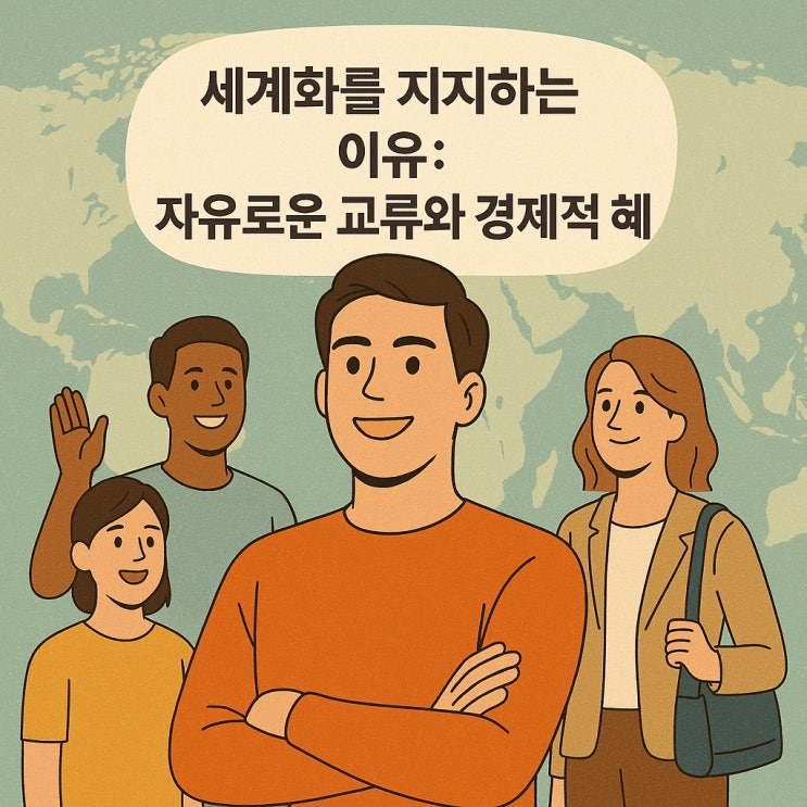 세계화를 지지하는 이유: 자유로운 교류와 경제적 혜택