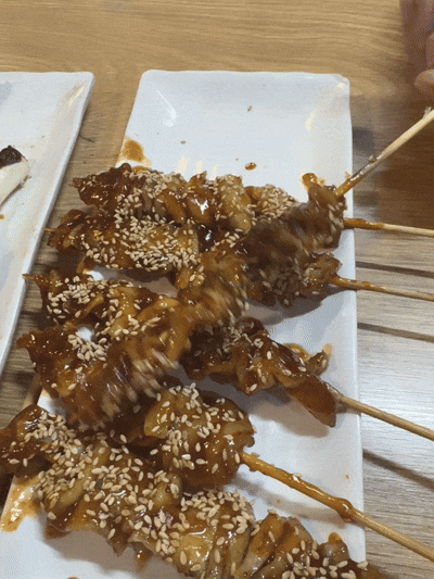  시립대 닭꼬치 맛집 다사리아 내돈내산 찐후기